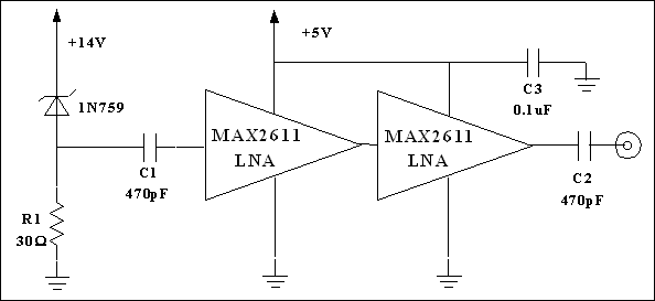 Figure 1. White-noise generator circuit.