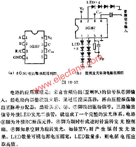 5G167引腳功能及典型應(yīng)用電路圖  www.zgszdi.cn