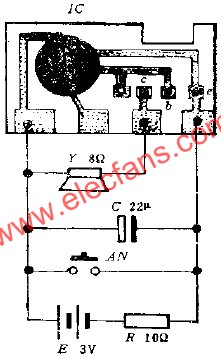 KD-15門鈴電路圖 www.zgszdi.cn