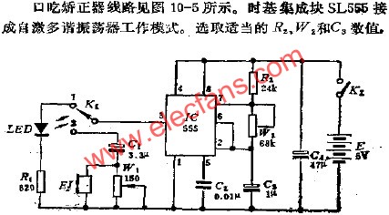 口吃矯正器電路  www.zgszdi.cn