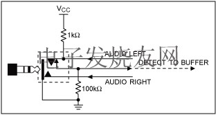 插孔自動檢測電路 www.zgszdi.cn