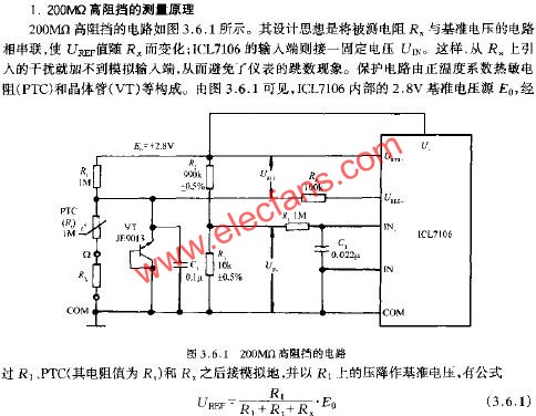 200M高阻擋的電路  www.zgszdi.cn