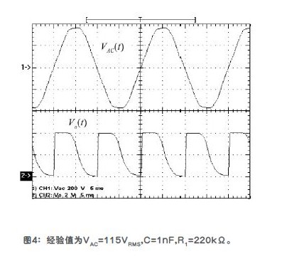 耗電量低且少元件的零交叉檢測器　