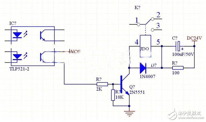 繼電器的工作原理以及驅動電路解析 —電路圖天天讀（245）