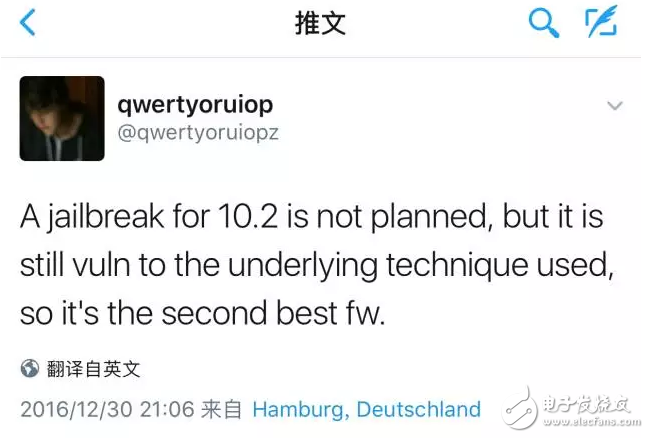 暫無發(fā)布iOS10.2越獄計劃，不想用iOS10.2的可以等等iOS10.3發(fā)布