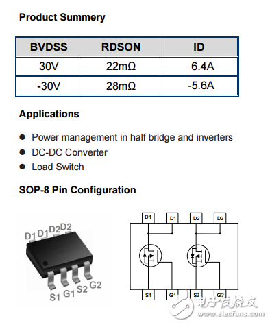 WSP4608 N+P SOP-8