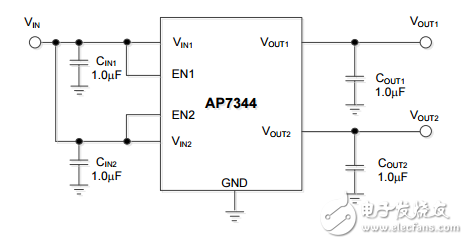 Diodes Incorporated 集成電路（IC） AP7344D-3330RH4-7