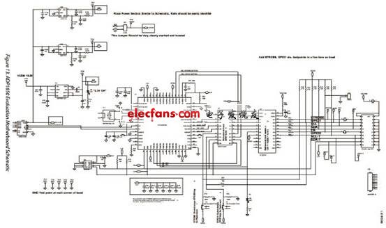 ADP1650 評(píng)估板主板電路圖