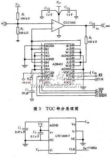 TGC電路及低通濾波電路