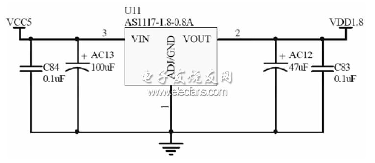 1.8V電源電路