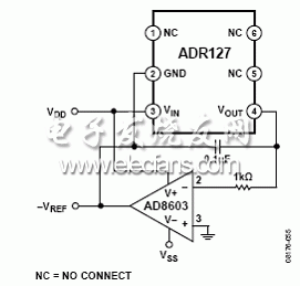 可產生負1.25 V基準電壓的電路