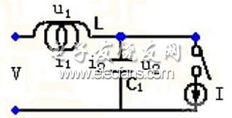 L 型LC 電源濾波電路