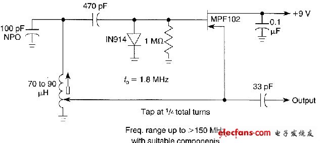 哈特利振蕩器電路