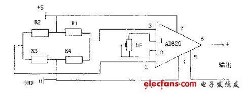 圖5 傳感器信號放大電路