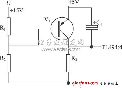 TL494構成的開關電源脈寬調制器原理圖