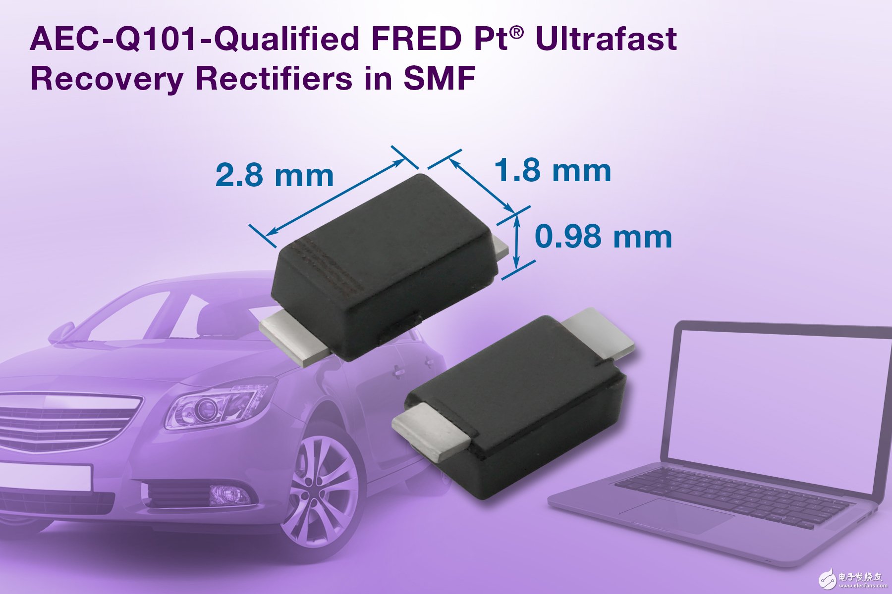 新款1A FRED Pt?超快恢復(fù)整流器