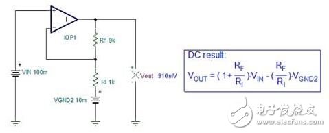 GND不是GND時，單端電路會變成差分電路