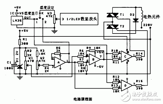 簡(jiǎn)單人工智能的溫度控制電路設(shè)計(jì)