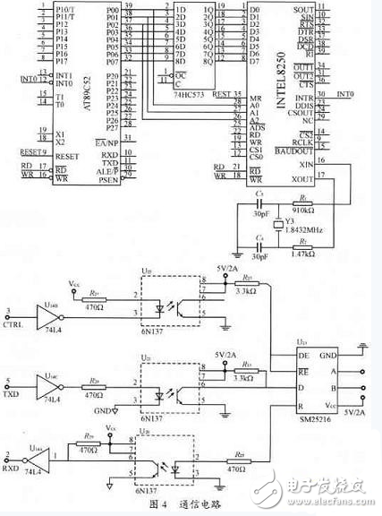 UPS智能電源監控系統電路圖--解密安防設計（2）