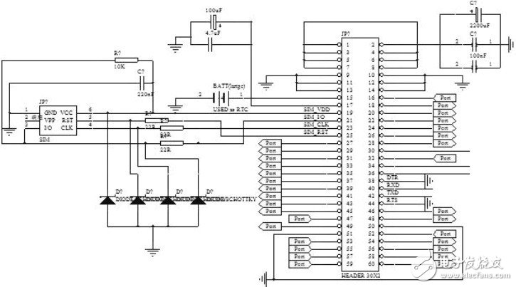 揭秘STC12C控制智能家電防盜系統應用電路