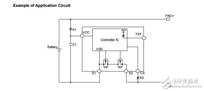 電池保護(hù)集成電路、集成功率MOSFET，1-Cell鋰離子