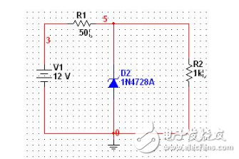 穩壓二極管的應用與仿真