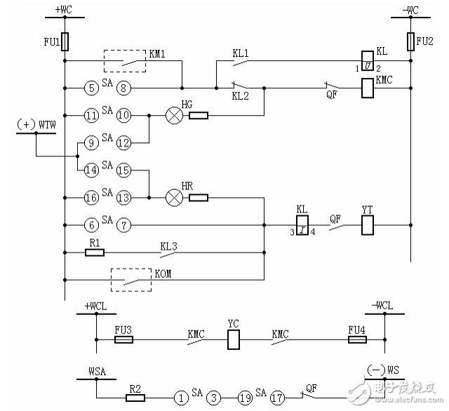 二次回路電路原理圖及講解（一）——電路天天讀