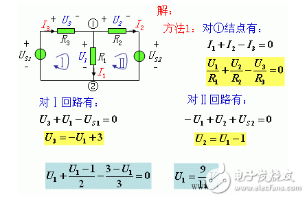 基爾霍夫電流定律例題詳解_基爾霍夫電壓定律例題詳解