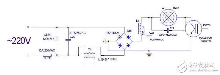 電磁爐PCB電路原理圖（含量產方案）