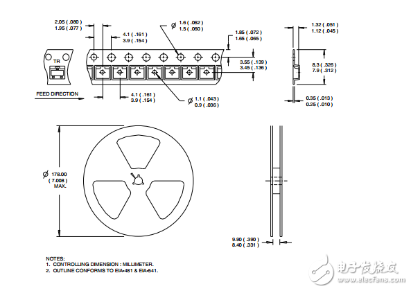 IRLML6344TRPBF的HEXFET功率MOSFET