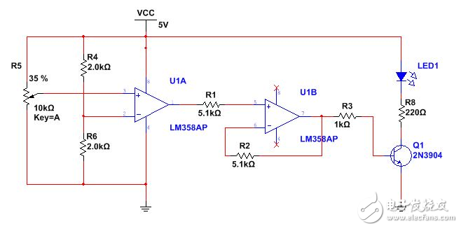 lm358比較器工作原理