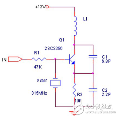 遙控紅外線超再生接收電路的設計與實現