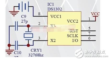 ds1302電路圖詳解