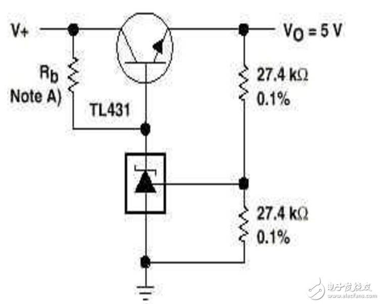 TL431分壓電阻計算公式