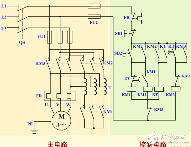 自耦變壓器降壓啟動原理詳解