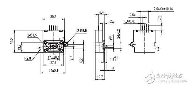 氣體流量傳感器 - FS5001B產品技術資料