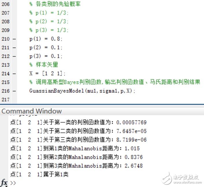 模式識別貝葉斯分類器概念