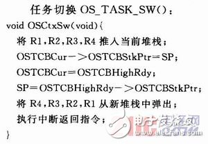  嵌入式操作系統(tǒng)任務(wù)切換方法對比分析