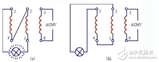 三相異步電動機繞組接線圖和首末端判斷方法圖解