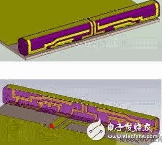 雙G型超寬頻手機內置天線設計與仿真分析