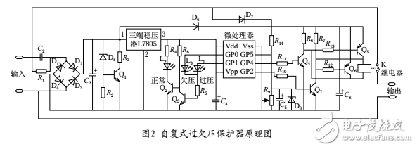 自恢復(fù)式過欠壓保護器的設(shè)計原理