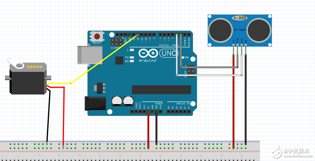 用arduino制作雷達(dá)